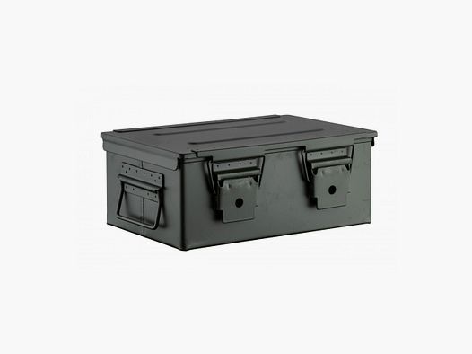 Groene Metalen Munitiekist 33x22x13cm