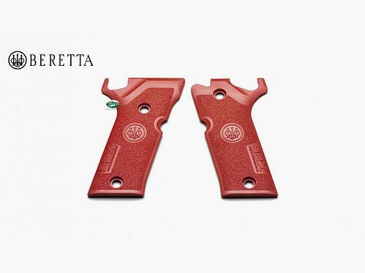 BERETTA Plaques de crosse 92X Performance polymère rouge E03293