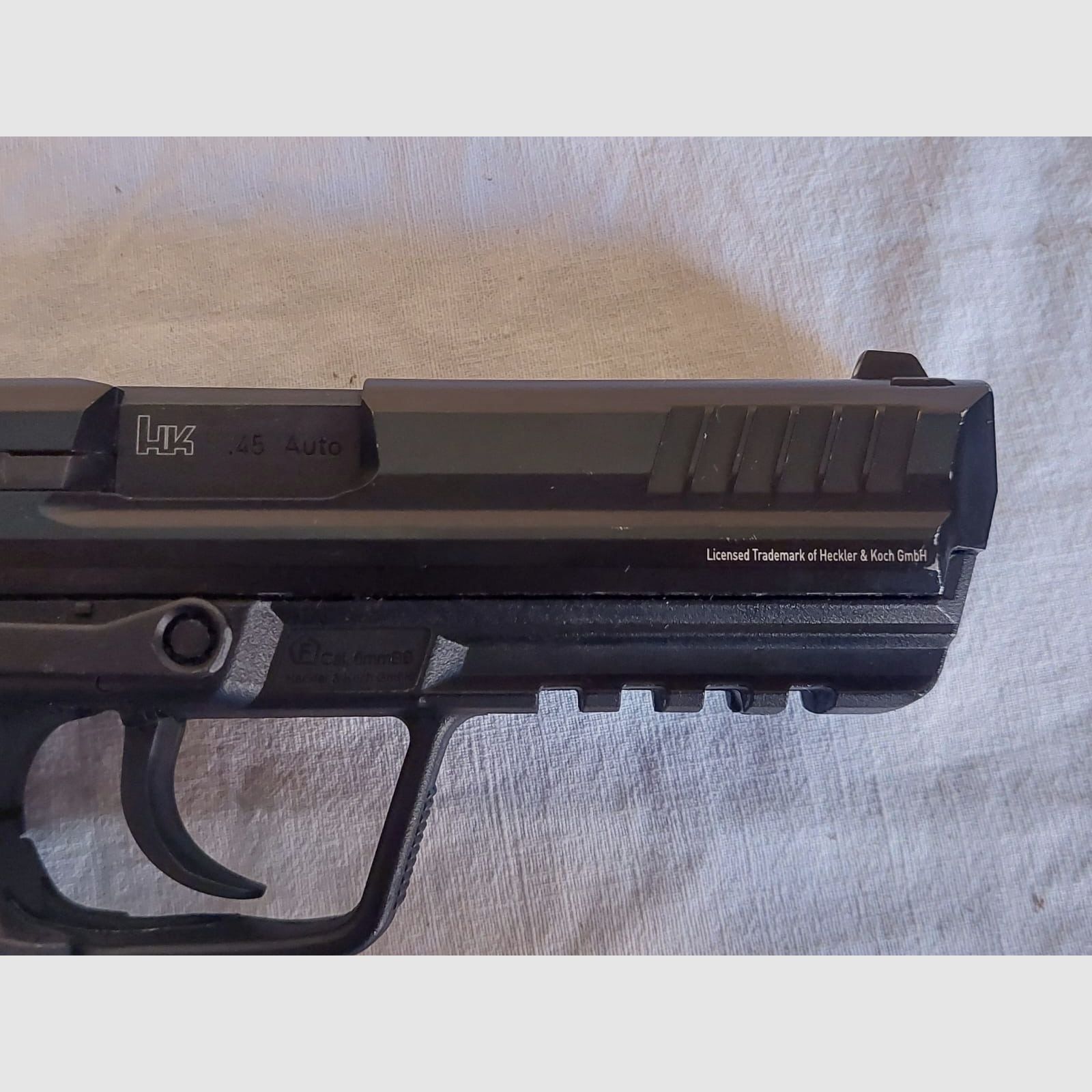 HK 45  6mm GBB + accesorios