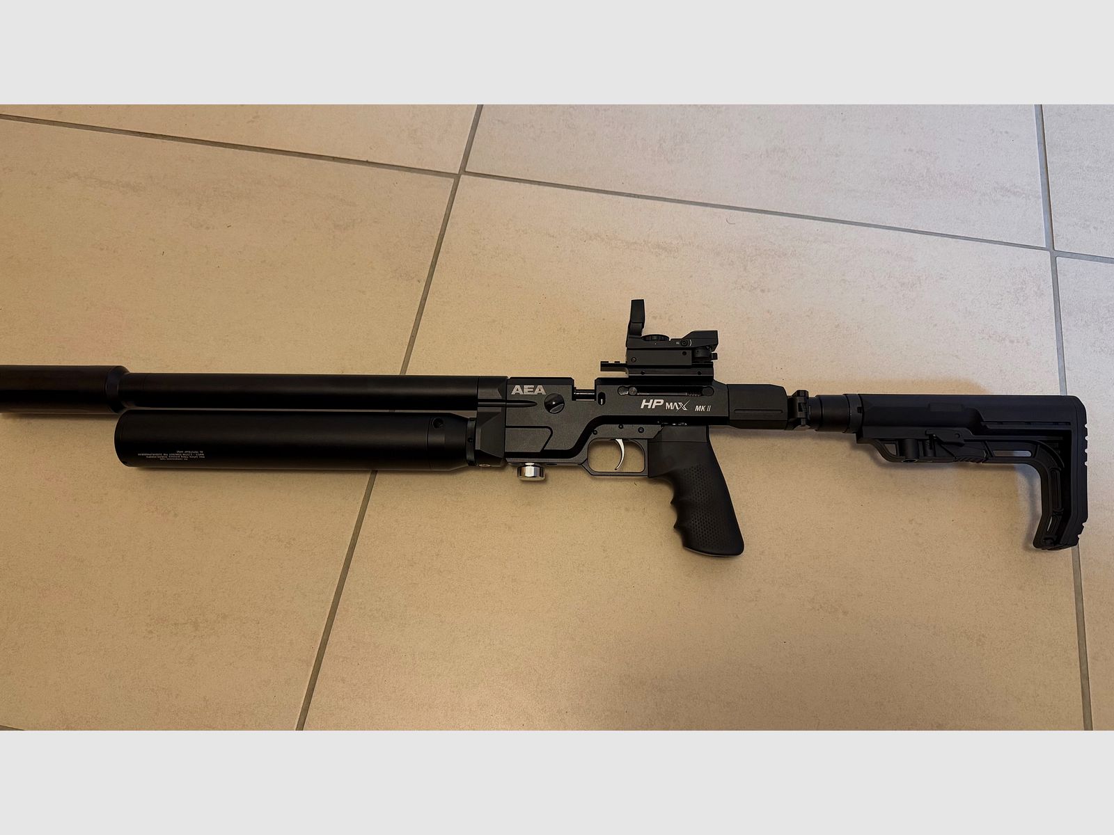 Airgun HPMAX Mk2 incl. Schalldämpfer