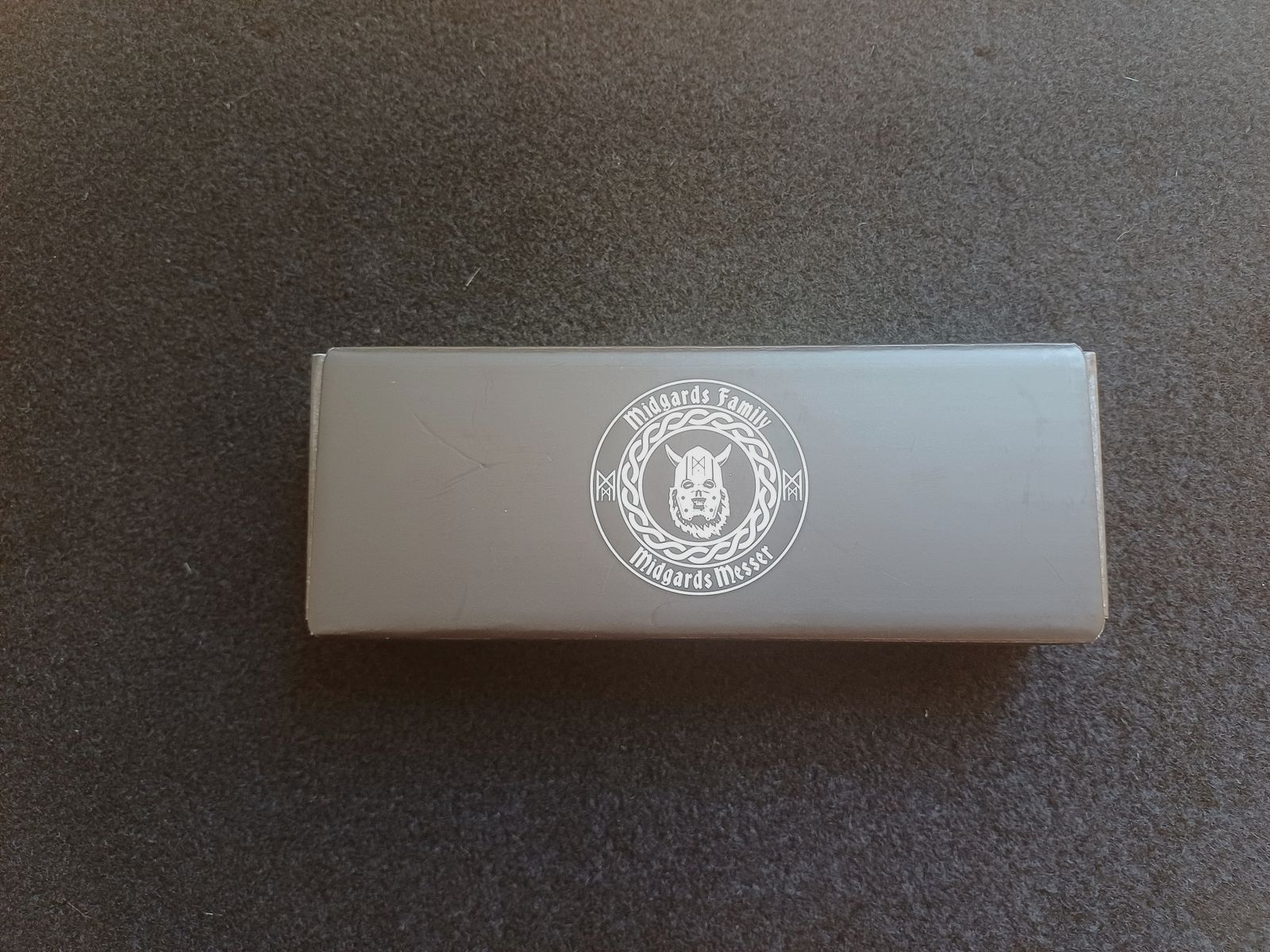 Midgards Messer Nano Valhalla rot Sammler-Messer