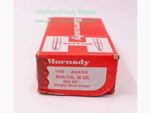 Hornady / USA Büchsengeschosse 6mm (.243)