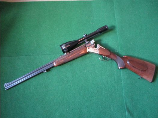 Bockdoppelbüchse, Berg en Dal, Heym, Kal. .30-06 en 5,6x50 R Mag