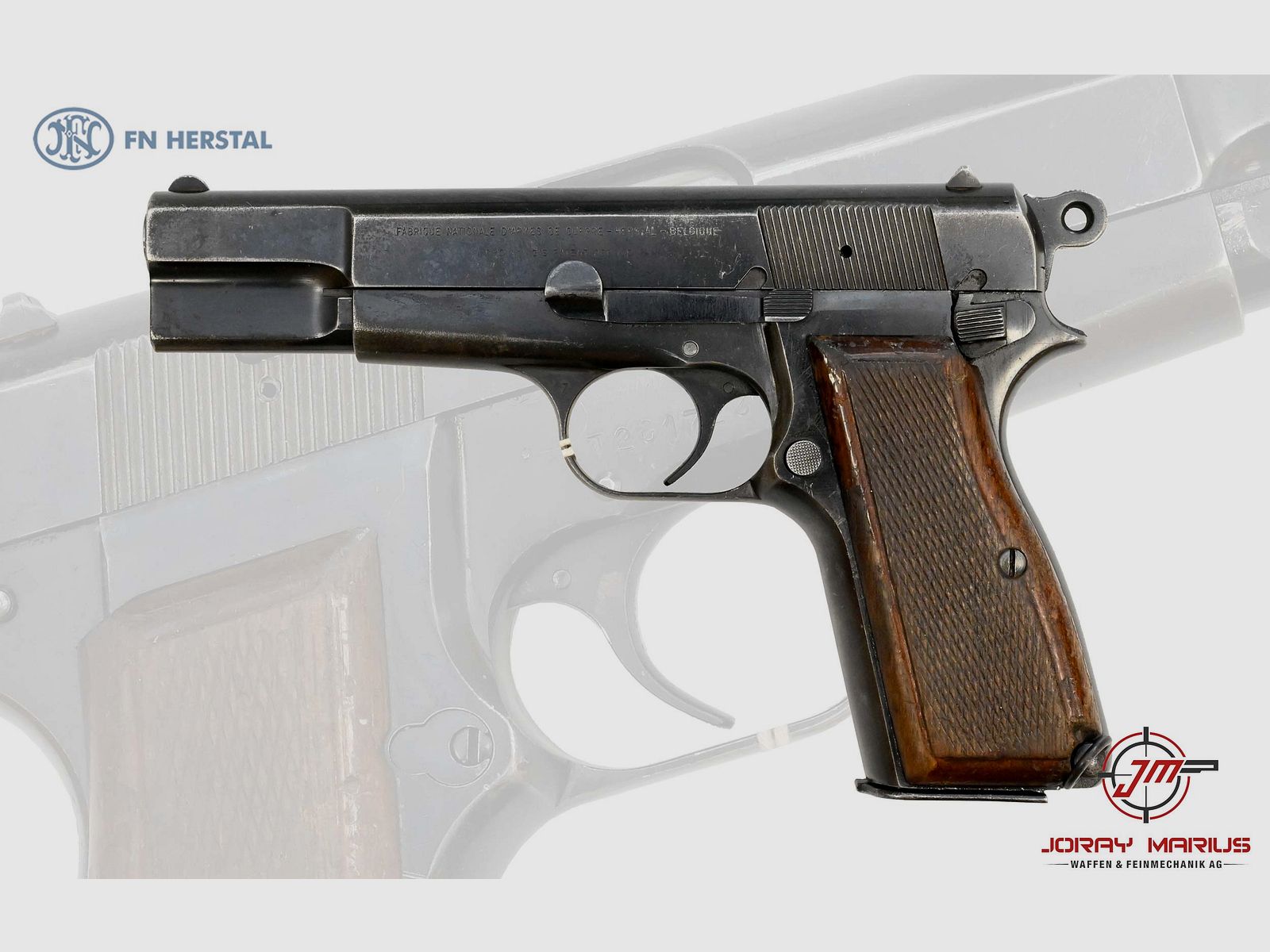 FN Hi Power HP35 9mm Para JG1970, Bild 2 von 2
