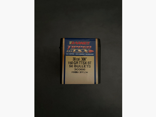 Barnes TSX loodvrij 150 gr .308 Win.