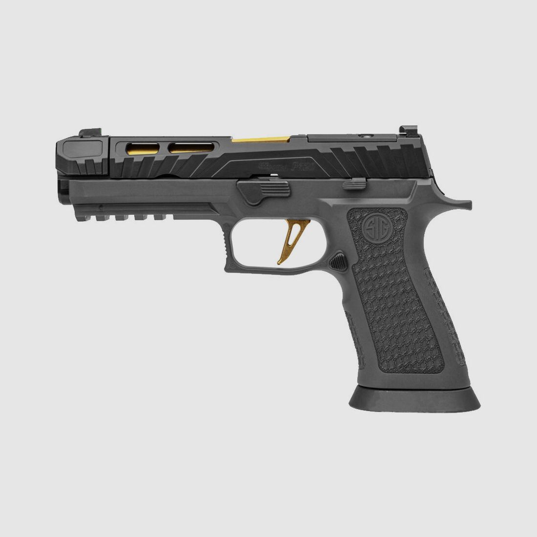 Sig Sauer P320 Spectre Comp. Gold Pistole 9mm Luger