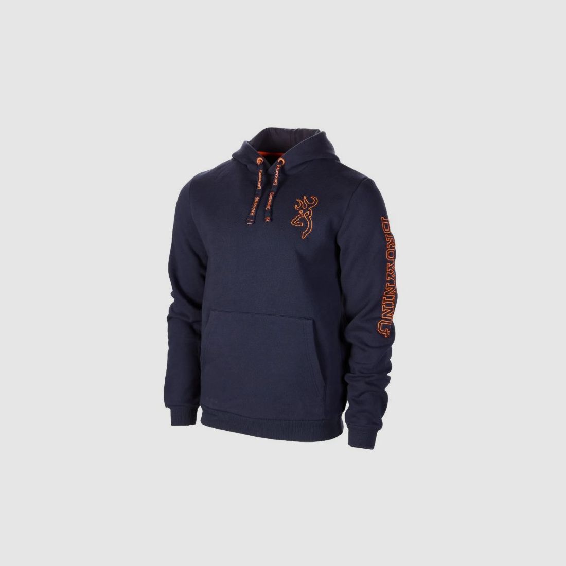 Browning sweatshirt z kapturem - niebieski