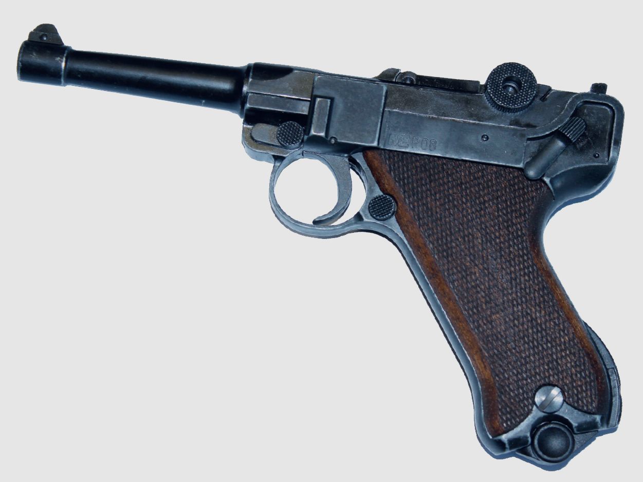 Pistol ME P08 Antique finish cal. 9 mm P.A.K.