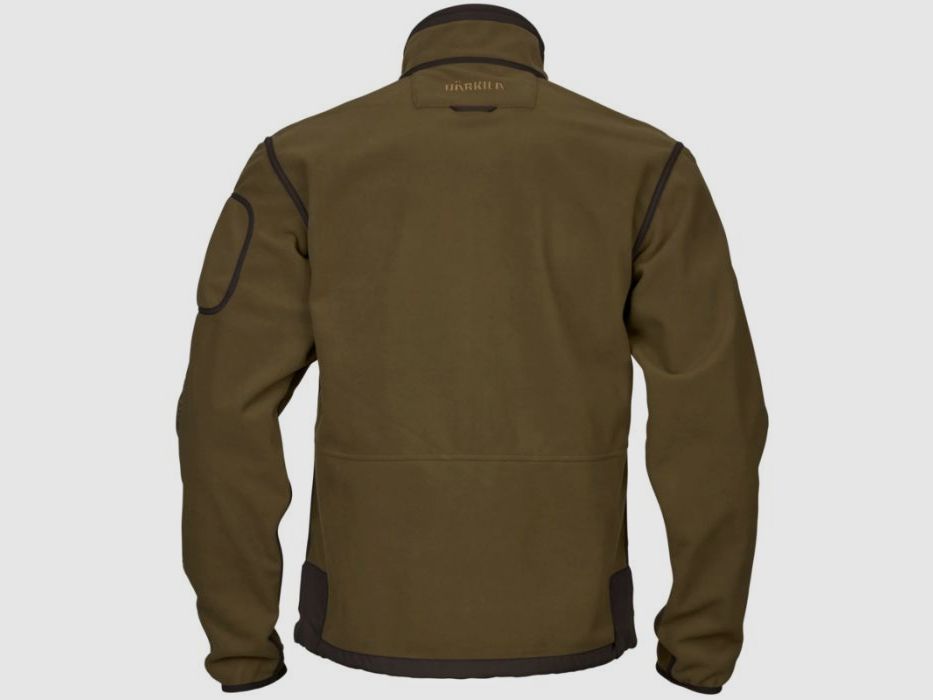Härkila H-Fleecejacke Kamko Reversible | dark oliv/arabian spice, Bild 3 von 12