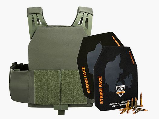 TT PLATE CARRIER LP MKII + 2x Stand Alone Protection Plate in SET Olive