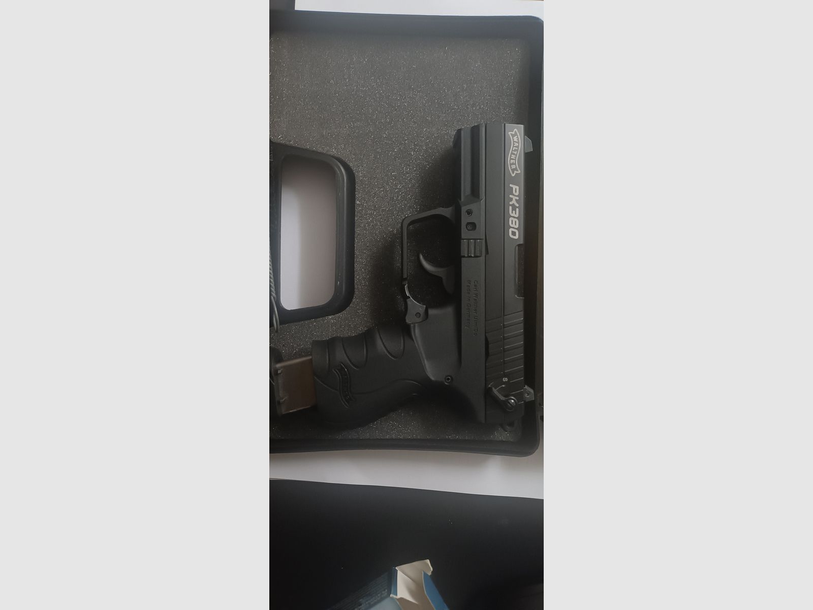 Gaspstole Walther PK 380 9 mm