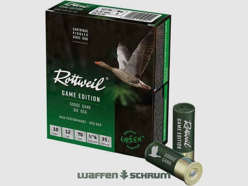 Rottweil 12/76 Game Edition Gans Steel 3,75mm - 35g