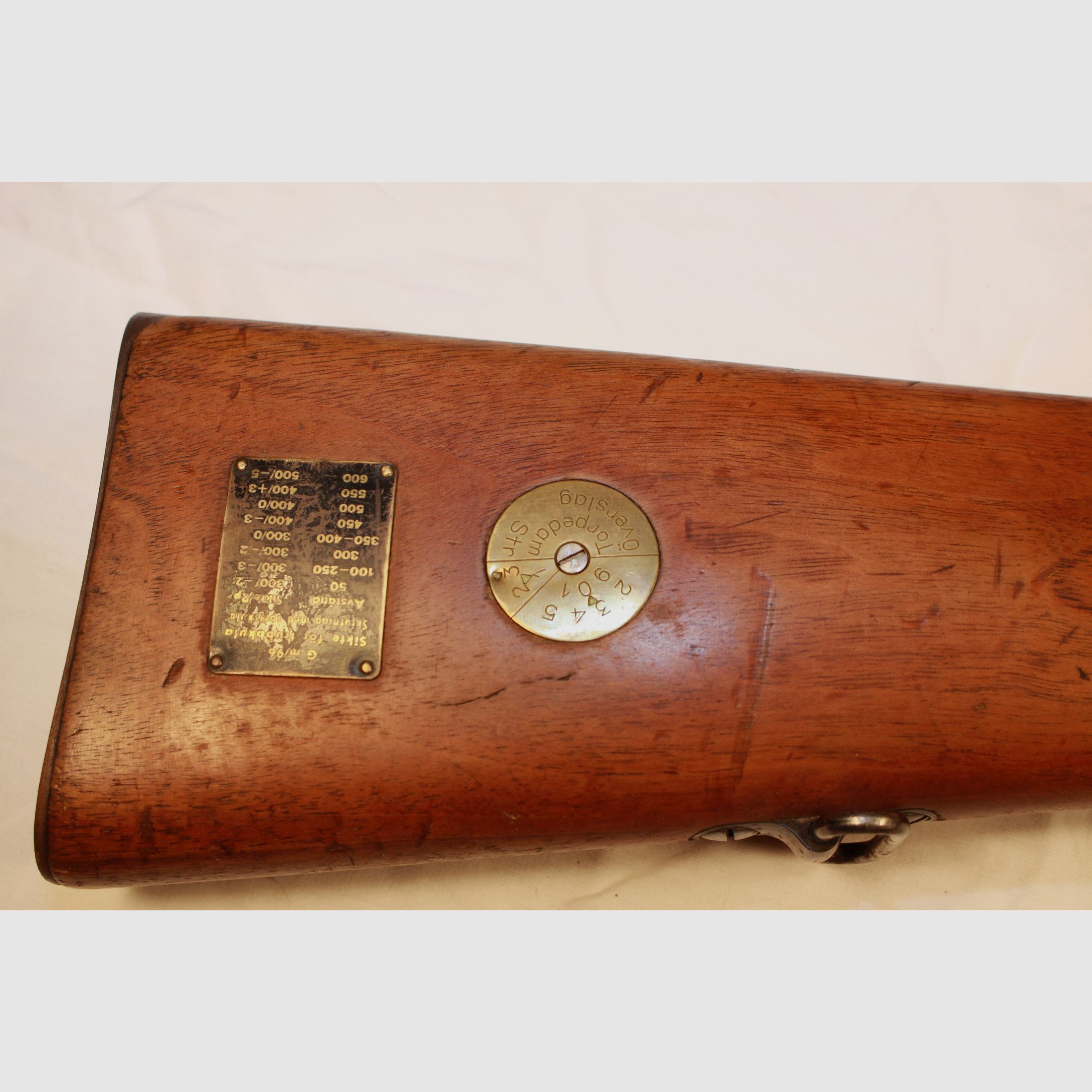 Schwedischer M 96, Einzellader.