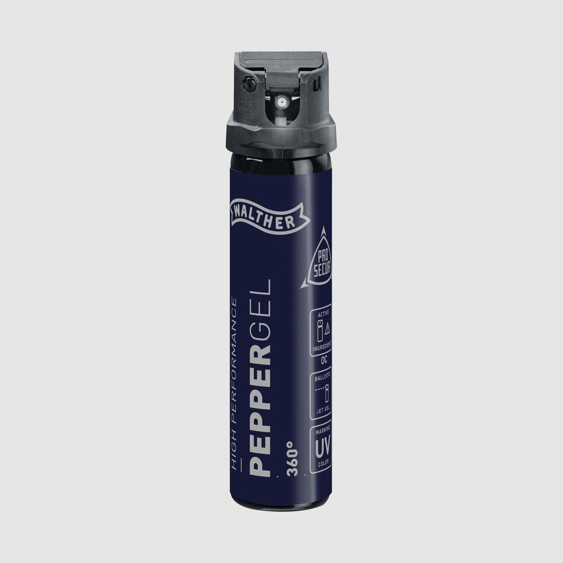 Walther ProSecur Home Pfeffer Gel Ballistischer Strahl 85ml 360 Grad