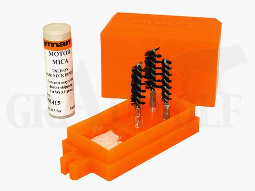 Juego de limpieza y lubricación de cuellos Lyman
