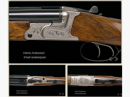 KRIEGHOFF Mehrpreis für Neuwaffe Gravur: 1 Kleine Arabesken Optima-Ultra-Classic-Hubertus