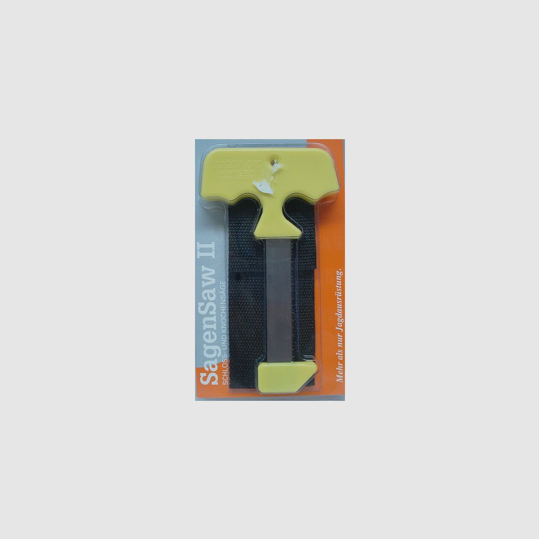 Aufbrechsäge gelb 8,5cm - Sägeblatt, mit Tasche