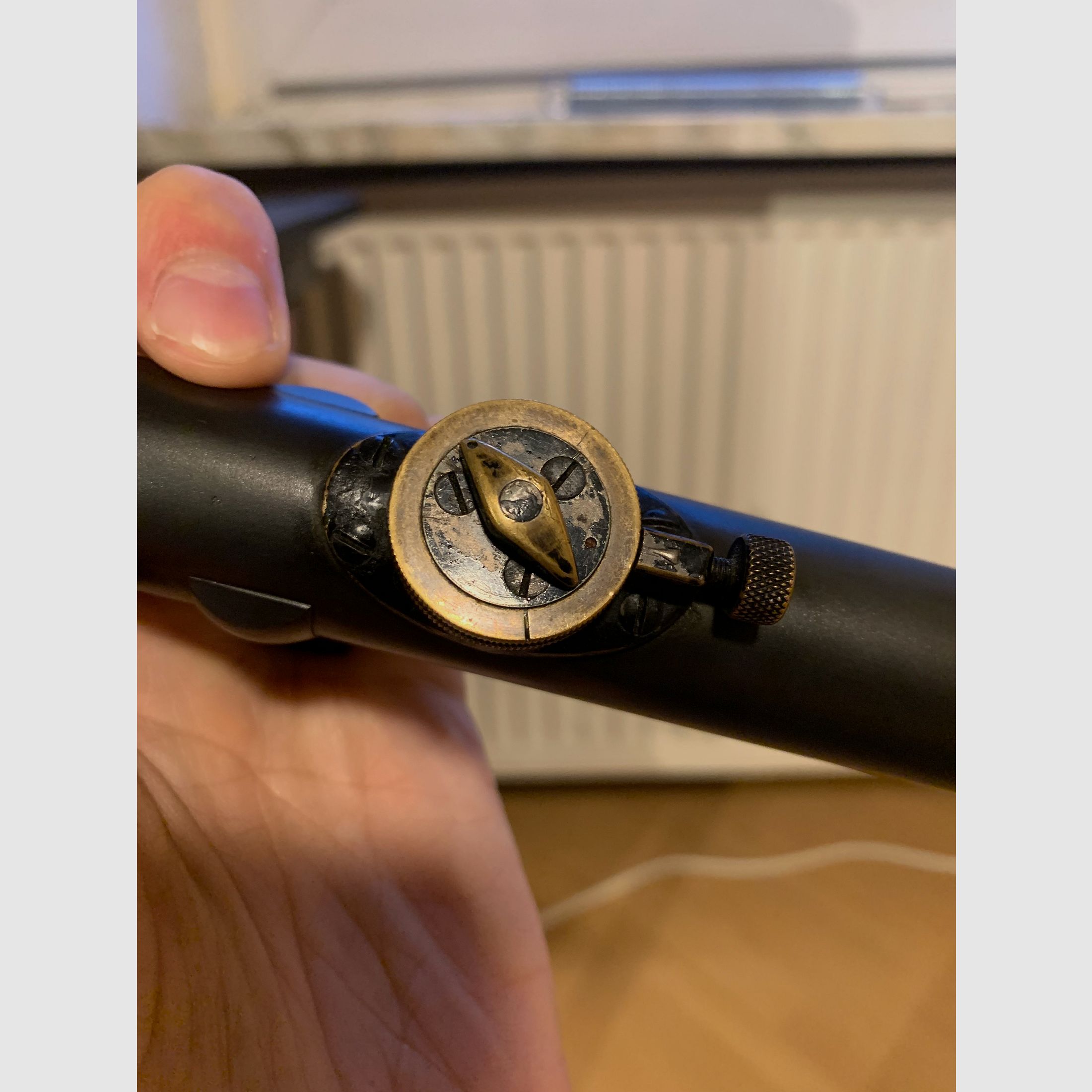 Karl Zeiss Jena Zielsechs telescopio 100% WW2