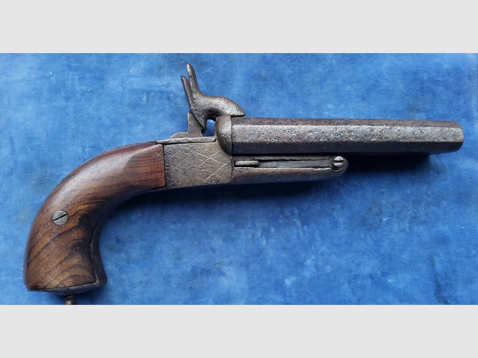 Große doppelläufige Stiftfeuerpistole 15 mm (genehmigungsfrei), Bild 1 von 6