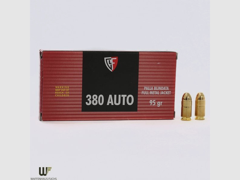 Fiocchi 9 mm corto VM (.380 Auto) 6,1g / 95grs