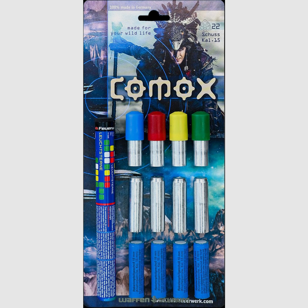 Zink 15mm Comox Sortiment 22 Schuss