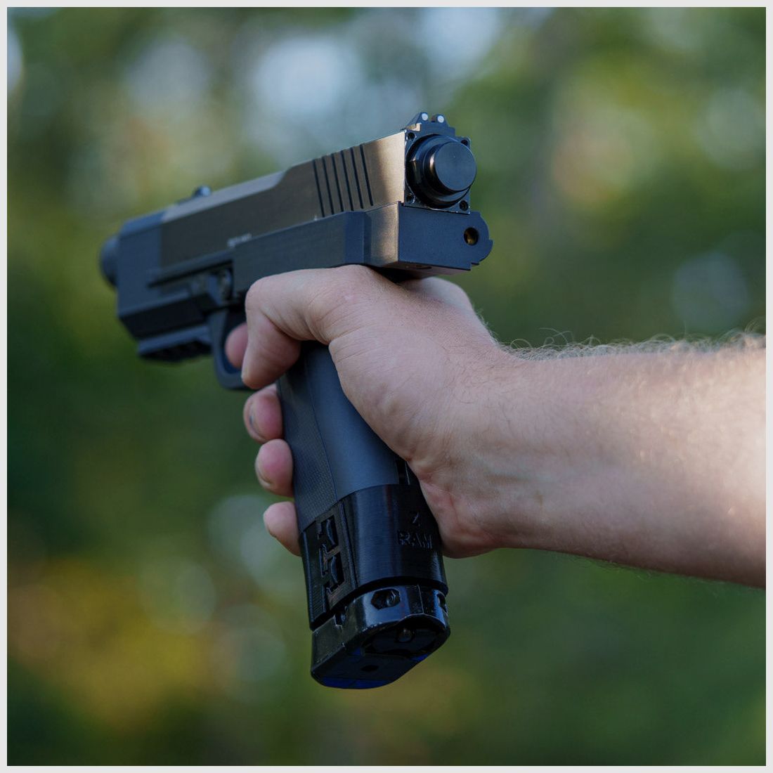 KOMBI | STEEL TUNING BARREL - Short + Cover + Expansion Cap | Co² KIT | FSC Pistol | 60J+