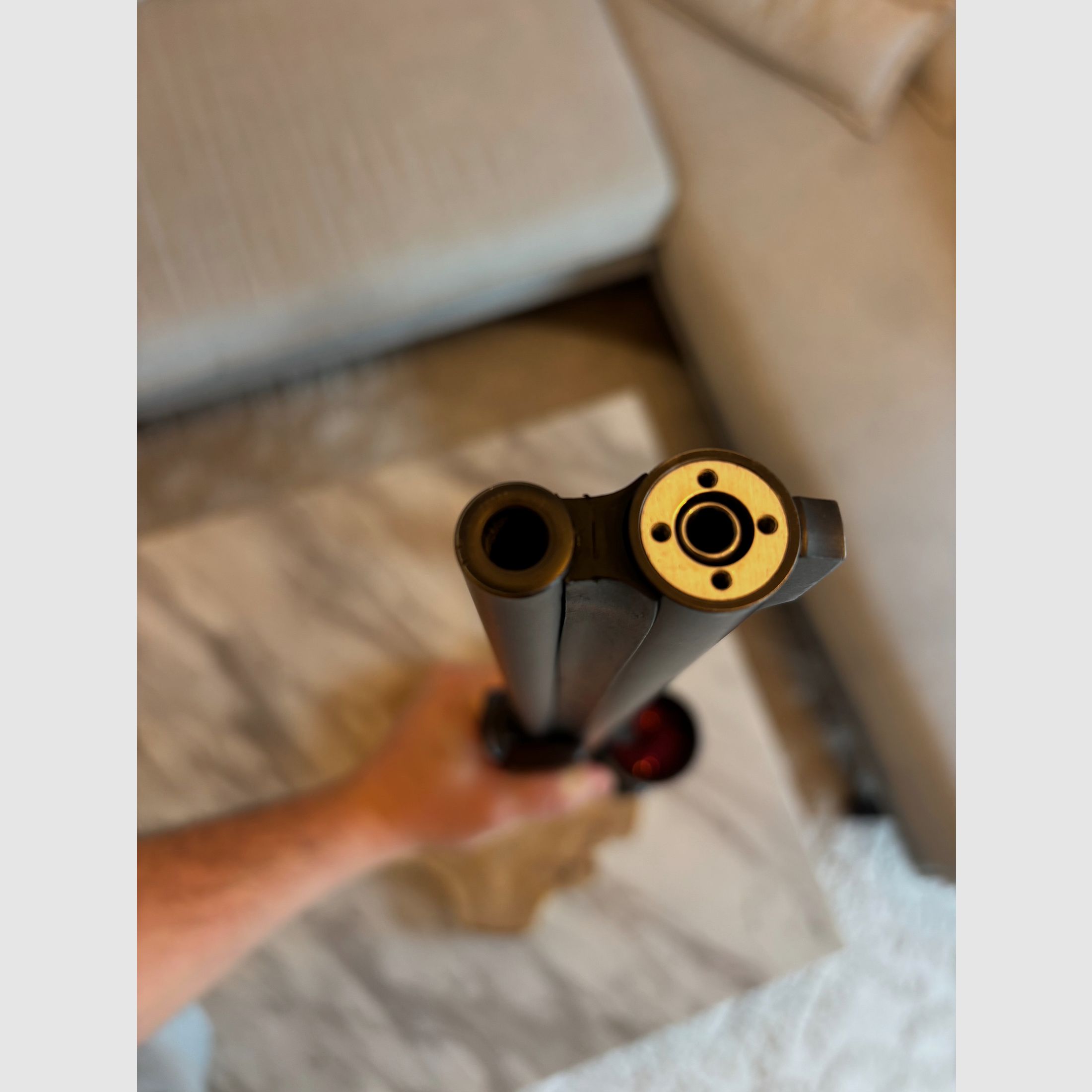 Blaser BBF 95 with insert barrel over-and-under shotgun/mountain rifle