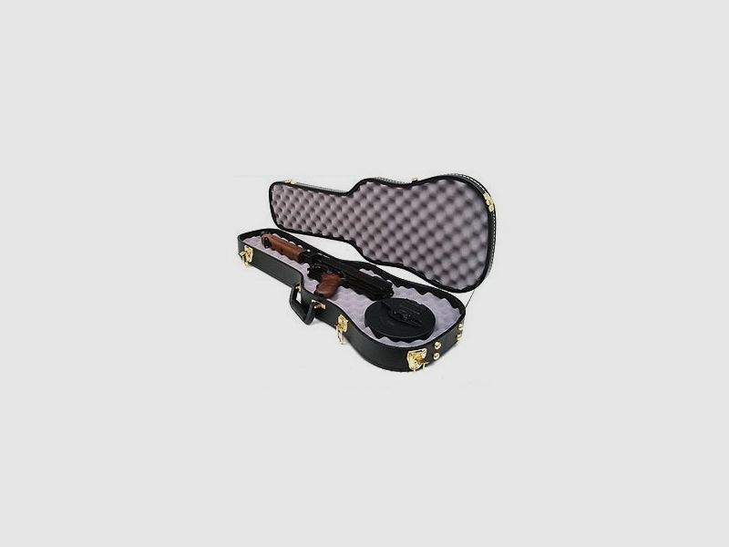 Violkoffer Zwart Tommy Gun, afbeelding 2 van 4