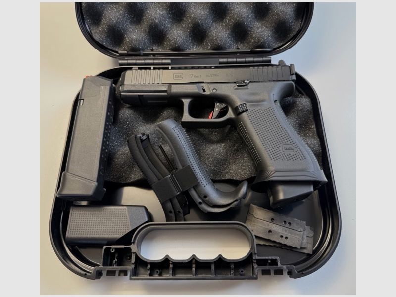 Glock 17 Gen.5 MOS 9 x19, TOP equipped - LIKE NEW
