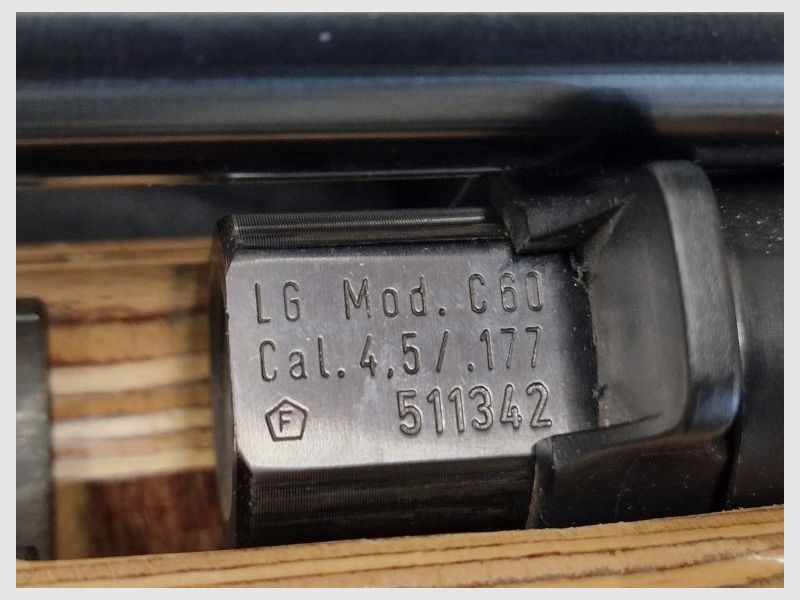 Feinwerkbau Match air rifle C 60 with lots of accessories, overhaul 2024!