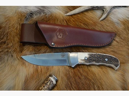 Alljagd hunting knife with finger grooves