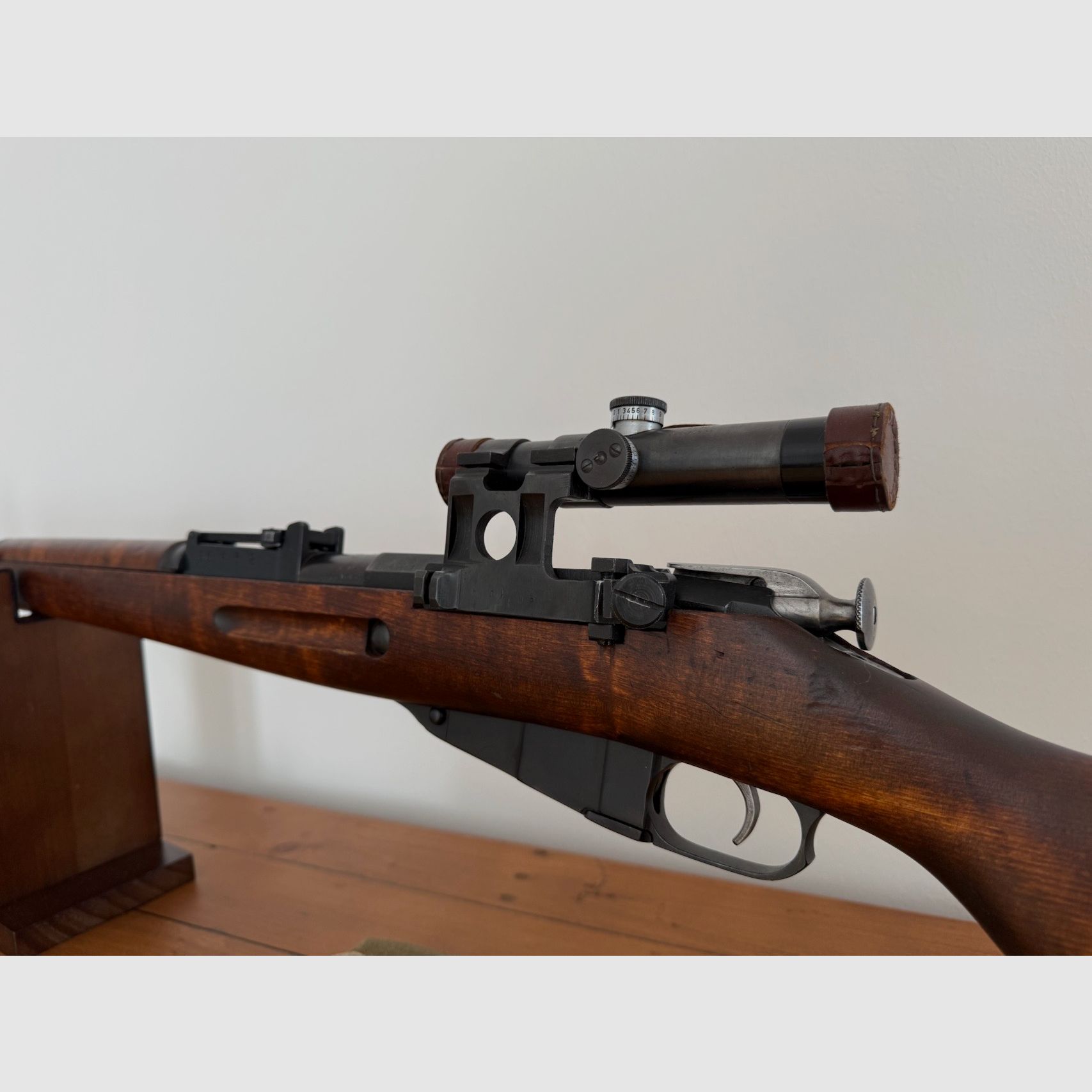 SAKO Mod. Finnischer Mosin Nagant M39, Bj. 1942, Kal. 7,62x54R mit russischem ZFR Scharfschützengewehr Sniper M 39