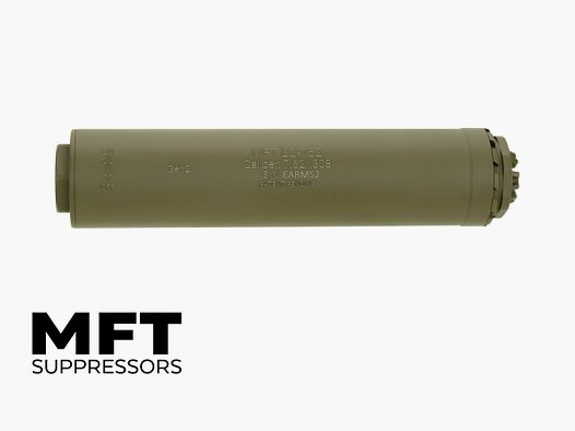 MFT LQ-762 Gen2 Suppressor 7.62/9mm FDE