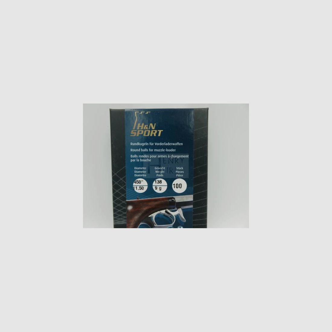 100 BALLES HN .450 RONDE