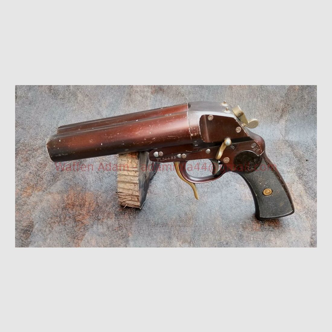 Emil Eckold, Suhl 1941 Fliegerleuchtpistole Mod. Fl.24483, Bild 1 von 6