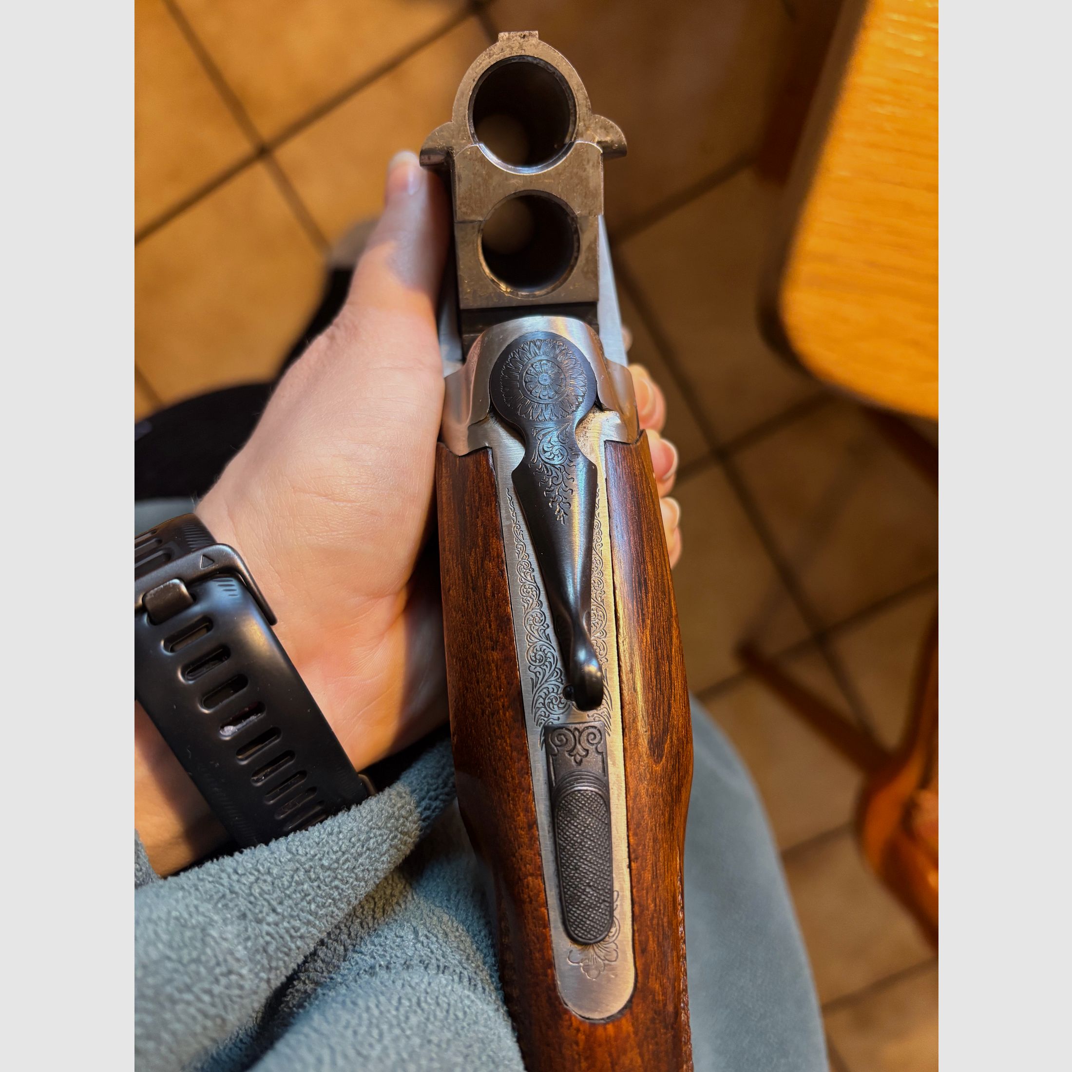 AYA (Aguirre y Aranzabal) double-barrel shotgun cal. 20/76 – for petite persons