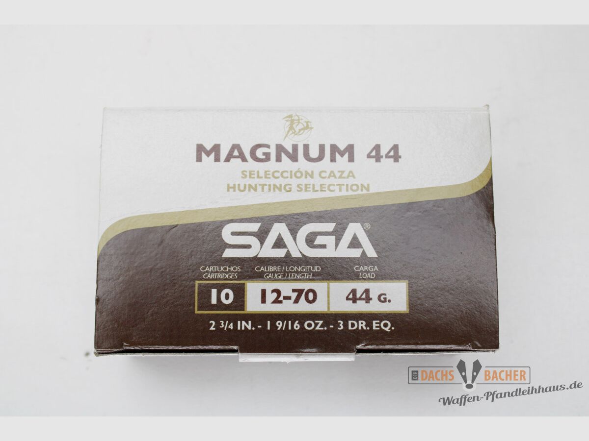 Saga High Mini Magnum 12/70 No. 3 oder 5 mit 44g Vorlage 10 Schuß
