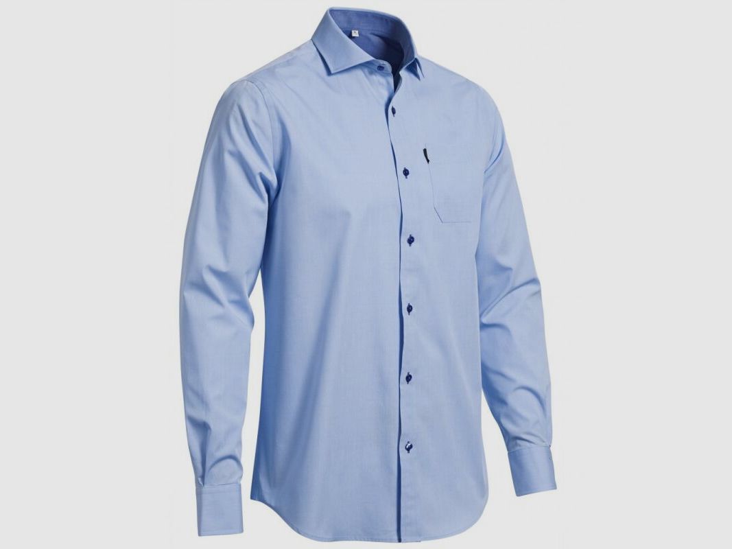 Chevalier Herren Hemd Sky Blue M