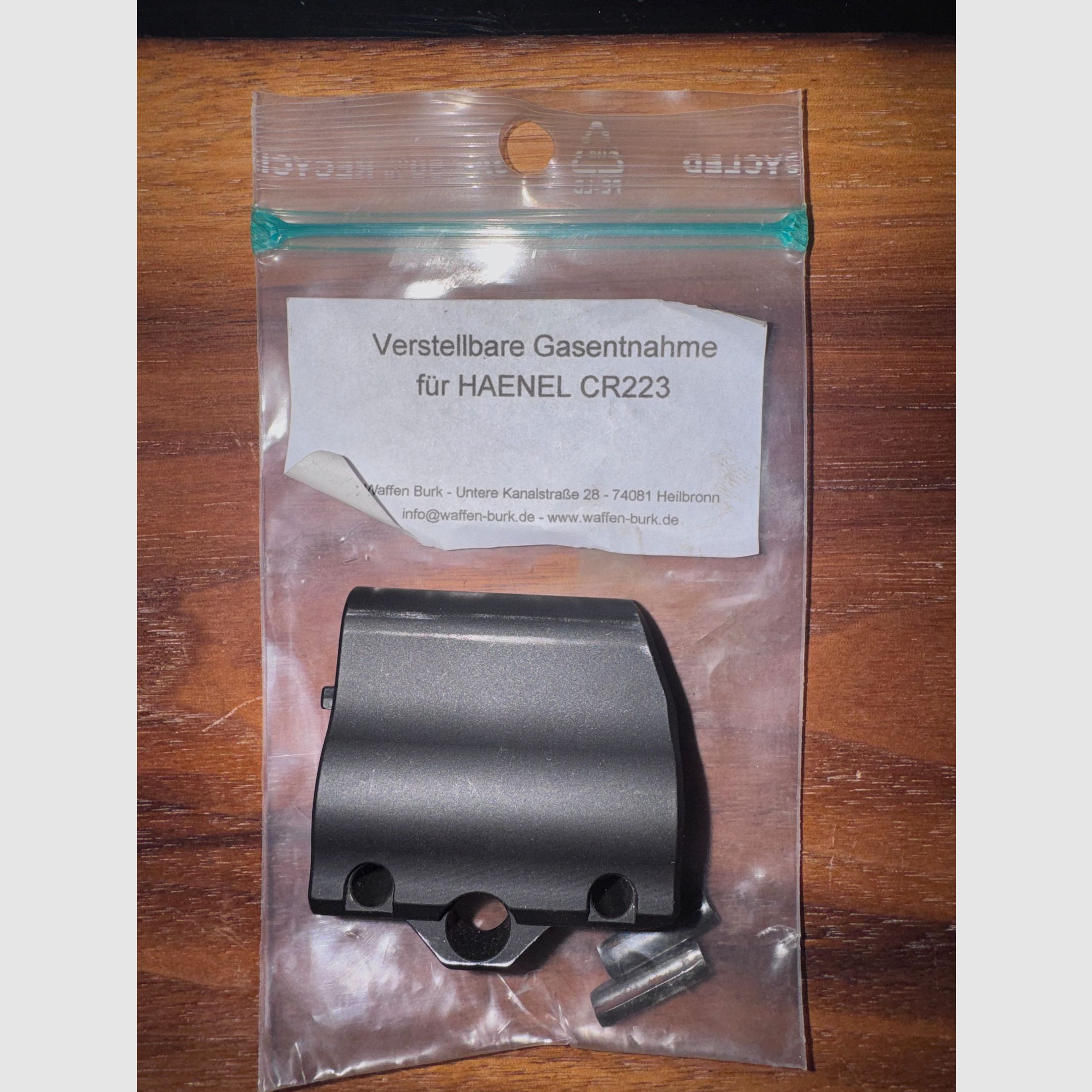 Haenel CR 223, 16,5" – match trigger – incl. scope + red dot + magazines + adjustable gas system + ATec muzzle brake