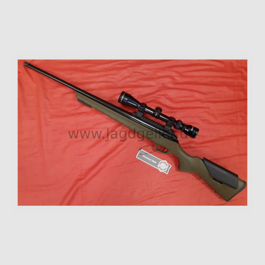 Karabina powtarzalna SILAH MONZA zielona .223 Rem z 3-9x40 Tasco .223Rem