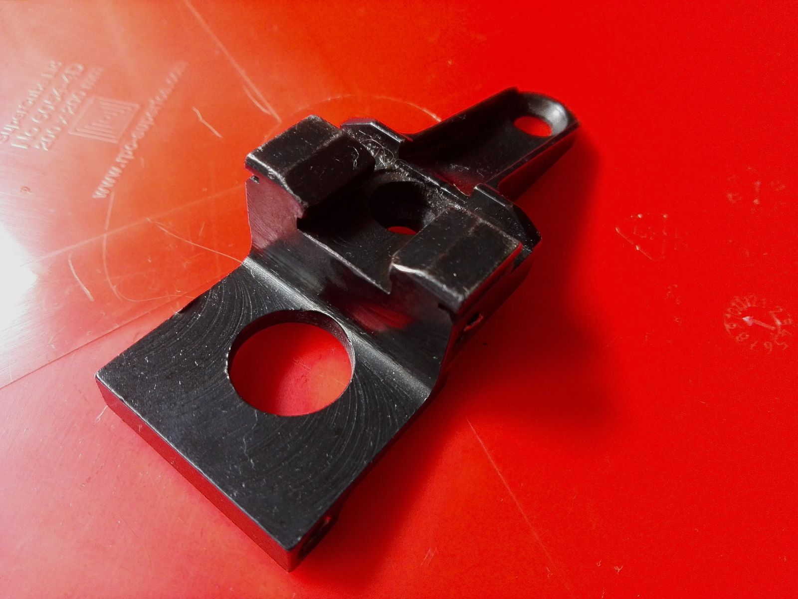 Antiguo MPi AKM Reartrunnion de la RDA (todavía completamente fresado) Precio negociable! Etiquetas: AK47 AK74 piezas de repuesto Yunker Tantal