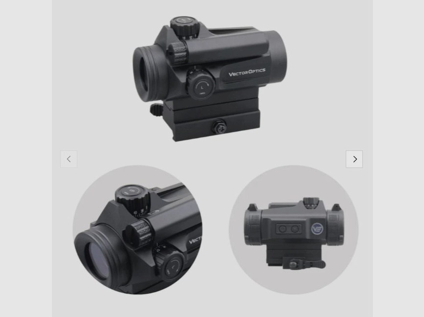 Vector Optics SCRD-D26 Nautilus 1x30 Double Reticle Leuchtpunktvisier