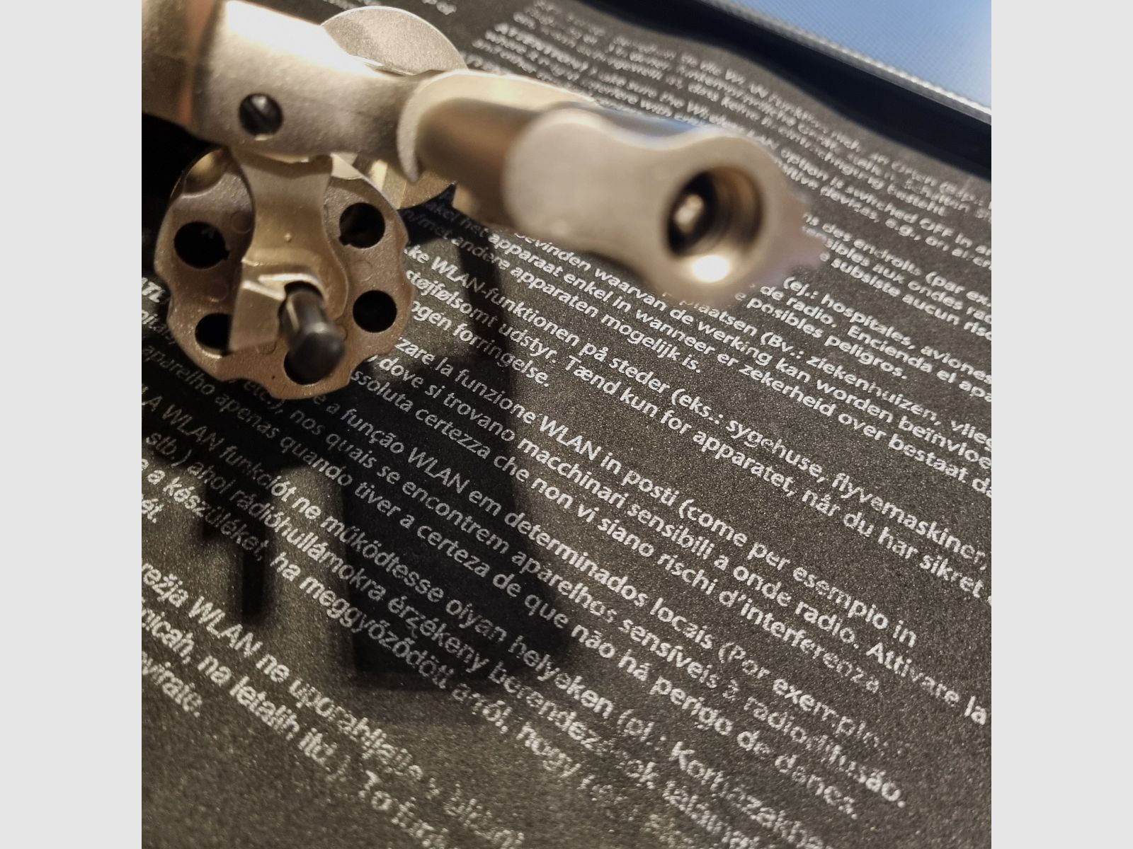 Röhm RG 89 N, nickel-plated, 9mm R blank, 10 rounds CS, 50 rounds blank, PTB 594 old model