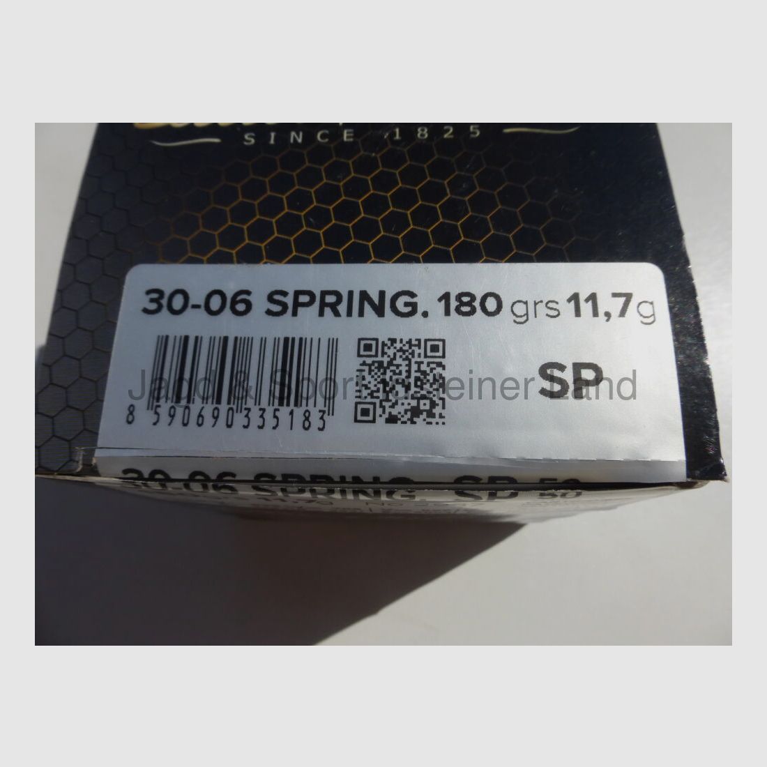 Sellier & Bellot - for hunting & shooting range - SP (partial jacket), 180grs