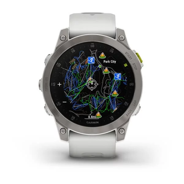 GARMIN Smartwatch EPIX 2 Sapphire White Titanium, image 18 of 22