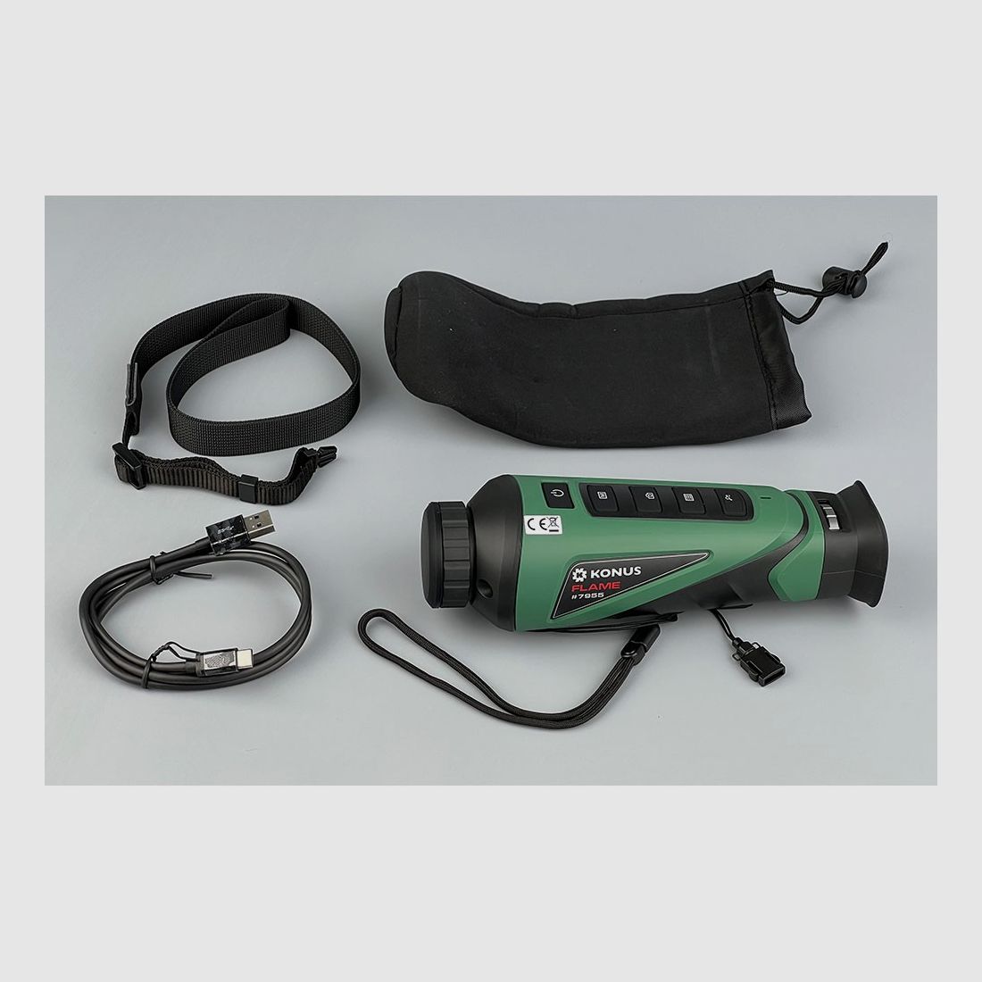 Monocolo termico Konus FLAME – zoom 1,4-11,2X, immagine 11 di 11