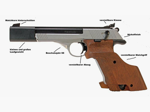 Erma Erma Sport Pistolet Kal .22 L.R.