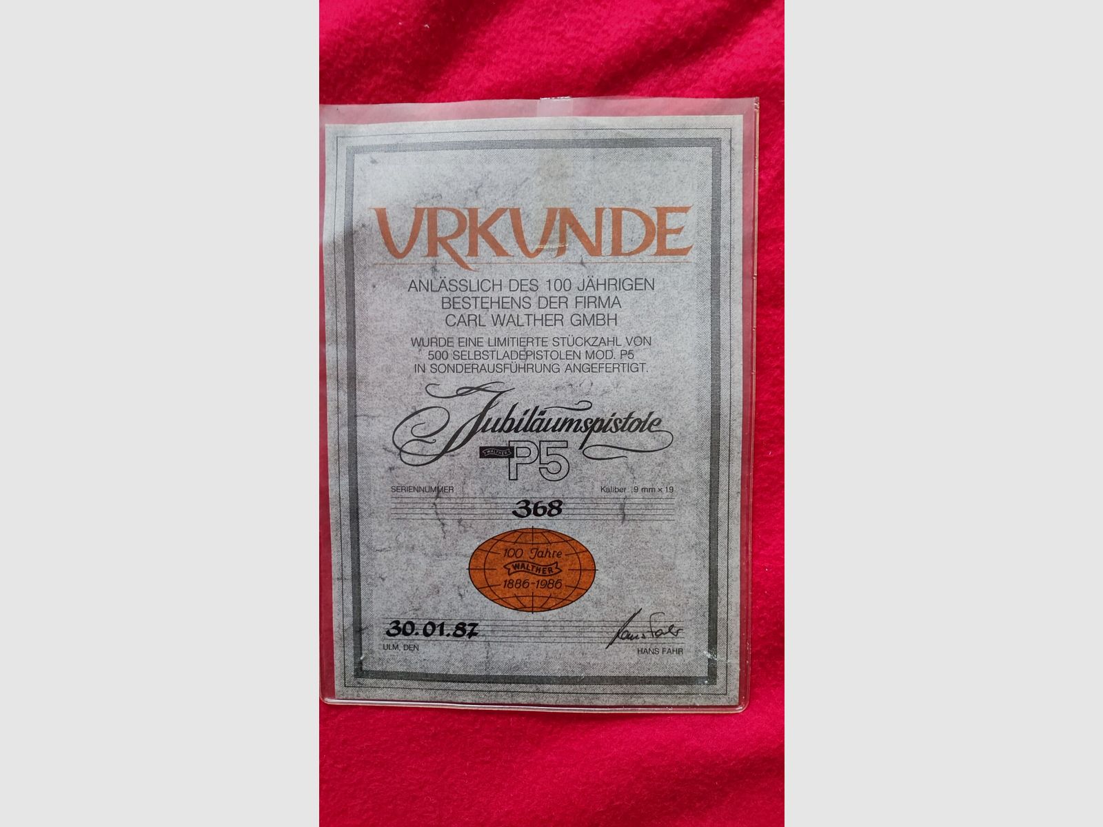 WALTHER P 5