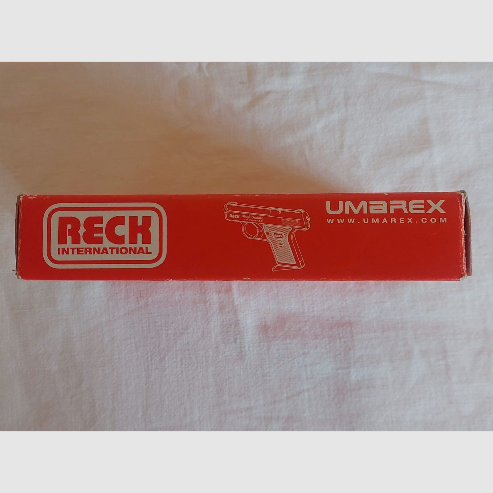 Reck Mod. Goliath mit Zubehör + 2 Ersatzmagazine 