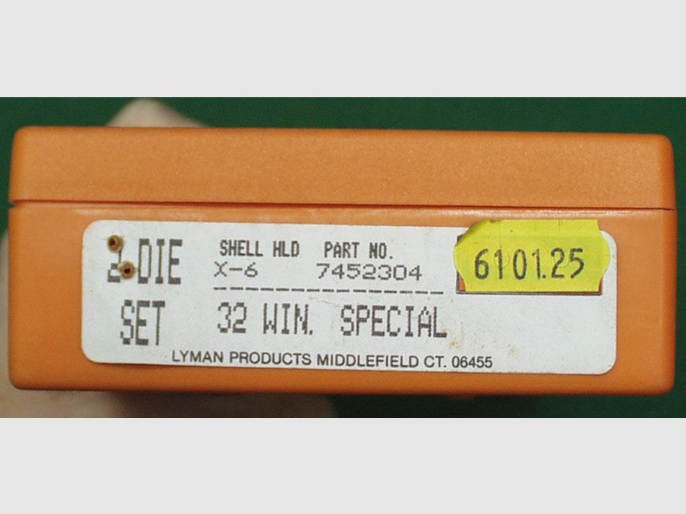Lyman Matrizensatz 2-teilig .32 win.Special